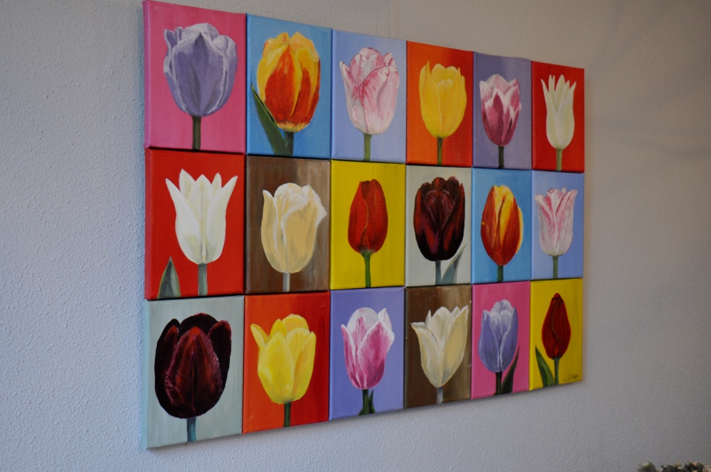 Tulpen Collage