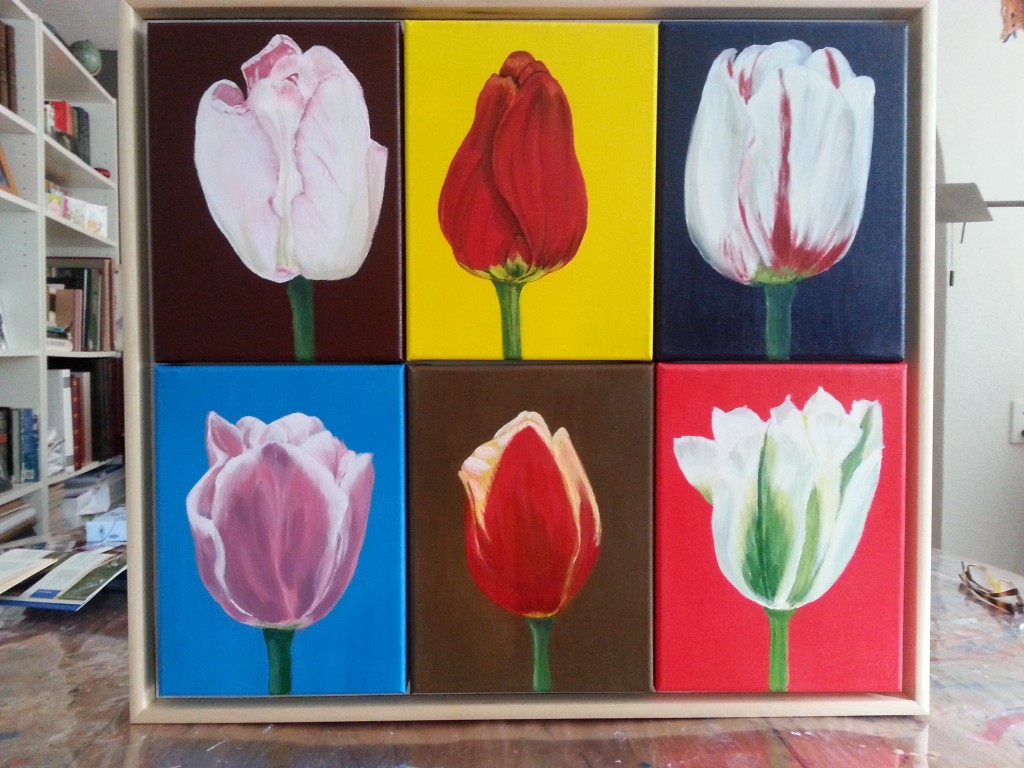 Tulpen Collage - klein